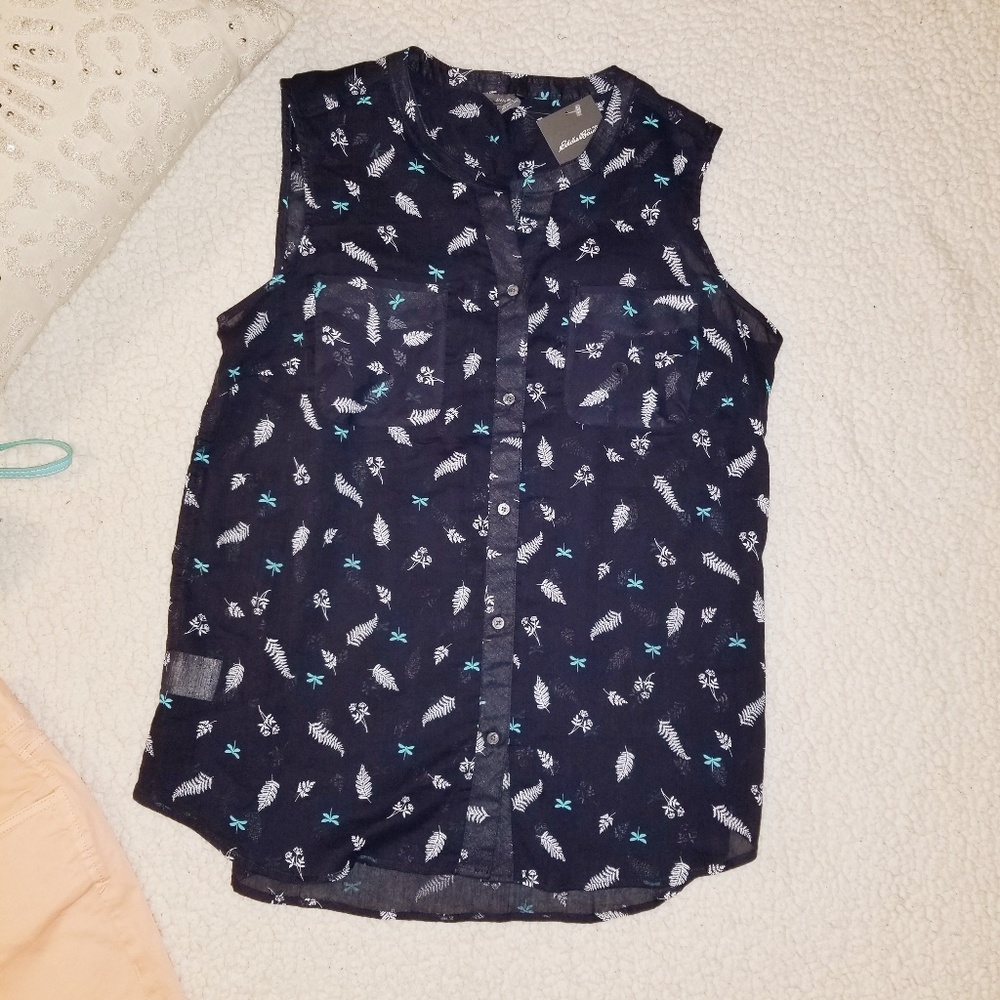 Eddie Bauer blouse NWT